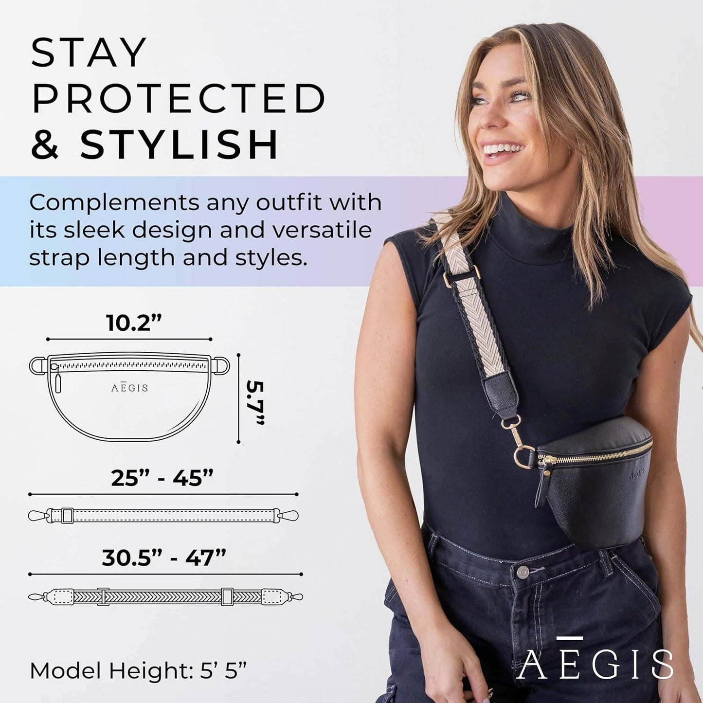 EMF Blocking RFID Sling Bag for Women